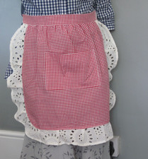 Red white gingham for sale  STOKE-ON-TRENT
