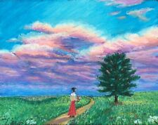 Oil pastel painting for sale  Barker