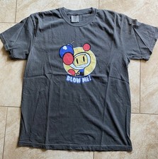 Camiseta Bomberman Estilo Vintage GRANDE NOVA CINZA comprar usado  Enviando para Brazil