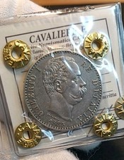 Umberto lire 1885 usato  Verceia