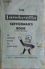Lambretta serviceman book for sale  SHEFFIELD
