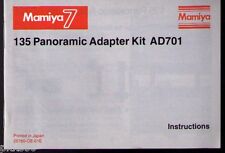 Mamiya 7ii panoramic for sale  USA