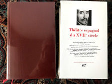 Pléiade théâtre espagnol d'occasion  La Rochelle