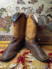 Botas de caubói Old West masculinas tamanho 7 Thunder oiled BSY1871  comprar usado  Enviando para Brazil