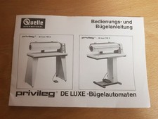 Quelle privileg bügelautomat gebraucht kaufen Quelle privileg bügelautomat gebraucht kaufen  Biberach