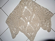 Foulard chale beige d'occasion  Nice-