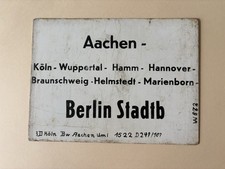 zuglaufschild metall gebraucht kaufen  Coburg
