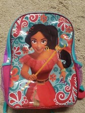 Usado, Disney Moana Backpack kids purple pink teal school bag  comprar usado  Enviando para Brazil