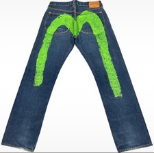 Evisu denim jeans gebraucht kaufen  Düsseldorf