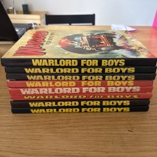 Warlord boys annuals for sale  BURY ST. EDMUNDS