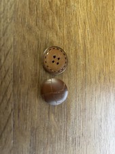 Vintage leather buttons for sale  ASCOT