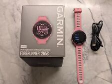 Smartwatch Garmin Forerunner 265S GPS corrida AMOLED rosa claro e cinza em pó comprar usado  Enviando para Brazil