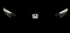 Emblema dianteiro Honda Accord 2018-2022 branco LED iluminado cromado 140 mm x 113 mm comprar usado  Enviando para Brazil