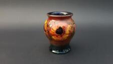 Charmoso vaso de spray Art Deco da década de 1930 “anêmona flambe” assinado William Moorcroft, usado comprar usado  Enviando para Brazil