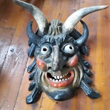 Alte krampusmaske perchtenmask gebraucht kaufen  Atting