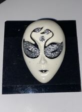 Mask brooch vtg for sale  Tawas City