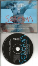 MICHAEL JACKSON Scream 1995 cd single UK 6 remixes JANET JACKSON comprar usado  Enviando para Brazil