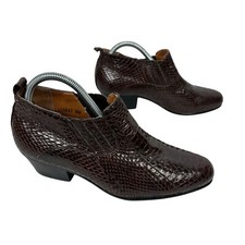 Botas de tornozelo masculinas Giorgio Brutini coleção particular couro de cobra genuíno tamanho 8 comprar usado  Enviando para Brazil