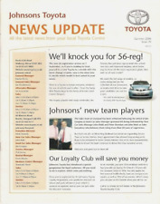 Johnsons toyota news for sale  UK