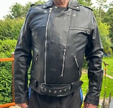 Lederjacke lederjacke motorrad gebraucht kaufen  Hanerau-Hademarschen