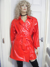 Red pvc coat for sale  CRAWLEY