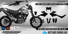 YAMAHA XT 660 X 2008-15 (GEN 2) Modelo Completo Escala 1:1 - Design Vetor Digital comprar usado  Enviando para Brazil