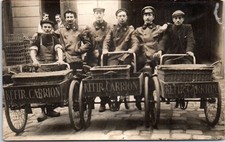 Paris carte photo d'occasion  France