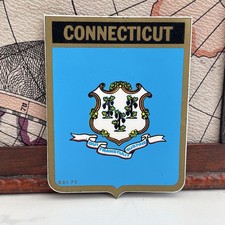 Vintage sticker connecticut for sale  WESTERHAM