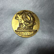 Medaille electricite edf d'occasion  Paris II