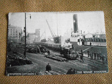 Old postcard wharf for sale  BURY