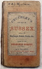 Cruchleys antique map for sale  RYDE