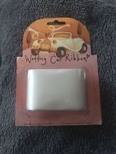 Wedding car ribbon for sale  LONDON