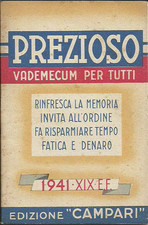 Prezioso campari 1941 usato  Paderno Dugnano
