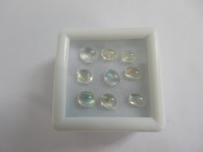 Moonstone cabochons colourless for sale  KIDDERMINSTER