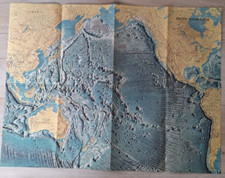 National Geographic Map of Pacific Ocean Floor. (Oct, 1969). na sprzedaż National Geographic Map of Pacific Ocean Floor. (Oct, 1969). na sprzedaż  PL