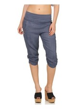 Damen leinenhose einfarbig gebraucht kaufen  Fellbach