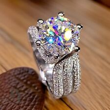 Moissanite fancy engagement for sale  Jamaica