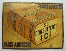 Ancienne plaque émaillée d'occasion  Champagnole