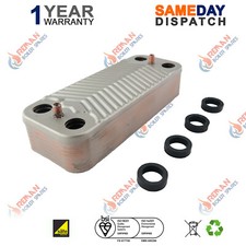 IDEAL ISAR HE 24 30 ISAR M30100 CALDEIRA DHW TROCADOR DE CALOR A PLACAS (16 PL) 170995, usado comprar usado  Enviando para Brazil