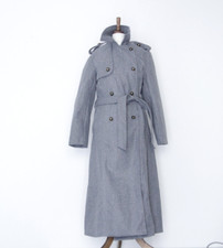 Maxi cappotto grigio usato  Italia