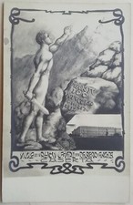 Cartolina scuola allievi usato  Roma