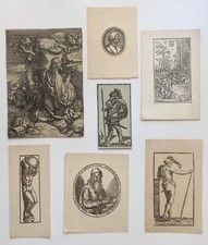 Lot xylographies woodcuts d'occasion  Paris XVII