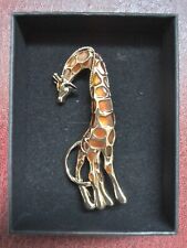 Beautiful giraffe brooch for sale  SHREWSBURY