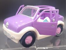 Vtg Polly Pocket 2001 orgin fioletowy jeep drzwi samochodowe otwierane i zamykane wymiana na sprzedaż  Wysyłka do Poland