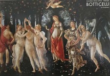 Botticelli primavera poster usato  Verbania