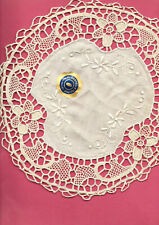 Napperon rond dentelle d'occasion  Cussac-sur-Loire