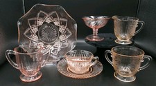 Pink depression glass for sale  Osceola