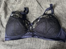 Navy lace trim for sale  PETERBOROUGH