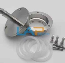 Quantidade: 1 Novo 304 Tubo Forno Flange Flange de Refrigeração a Água Vidro Quartzo Vedação a Vácuo comprar usado  Enviando para Brazil