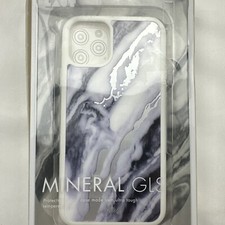 Lindo padrão de mármore branco temperado LAUT vidro mineral para iPhone 11 Pro comprar usado  Enviando para Brazil